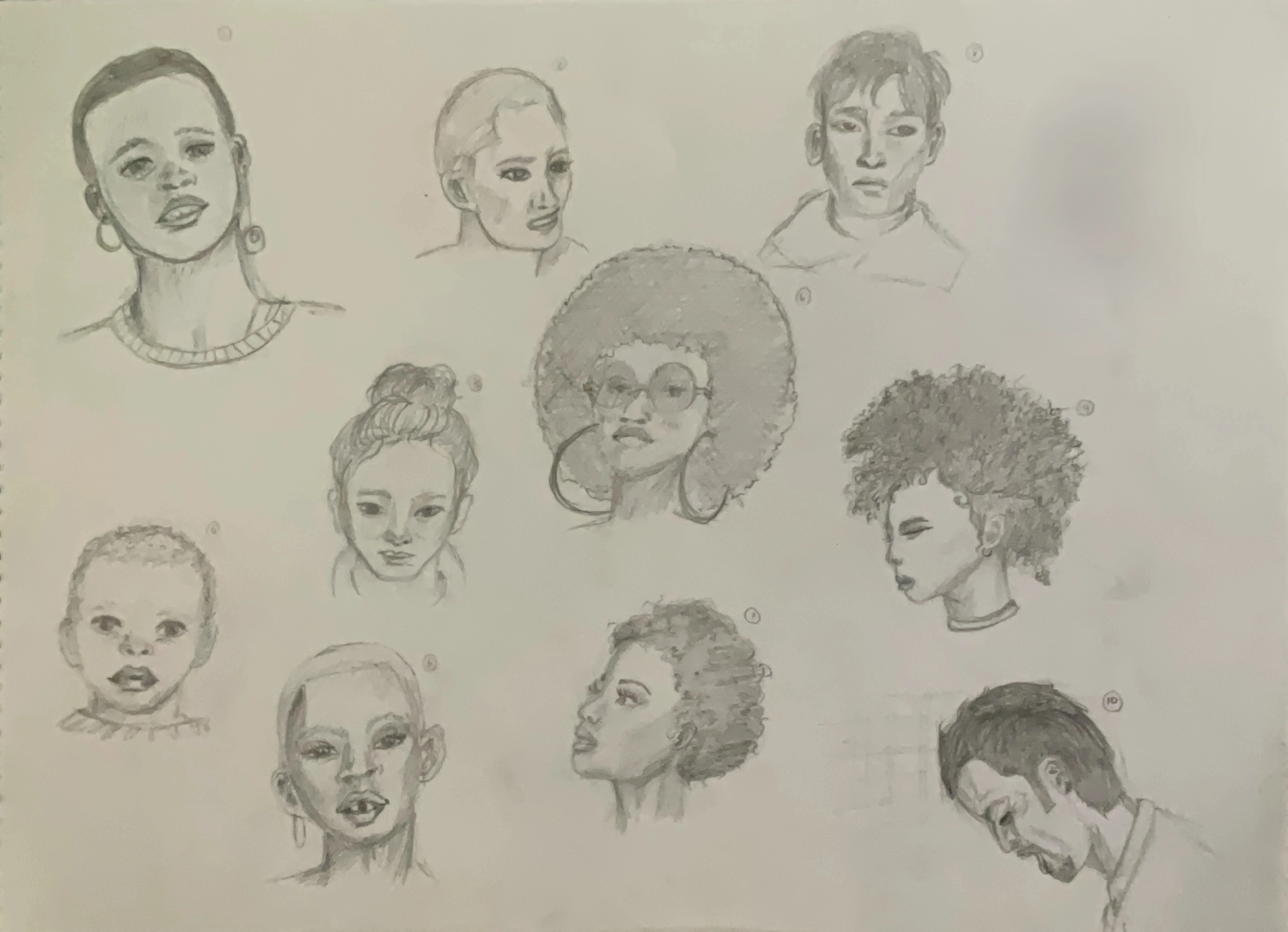 Symbolic Journey in Pencil