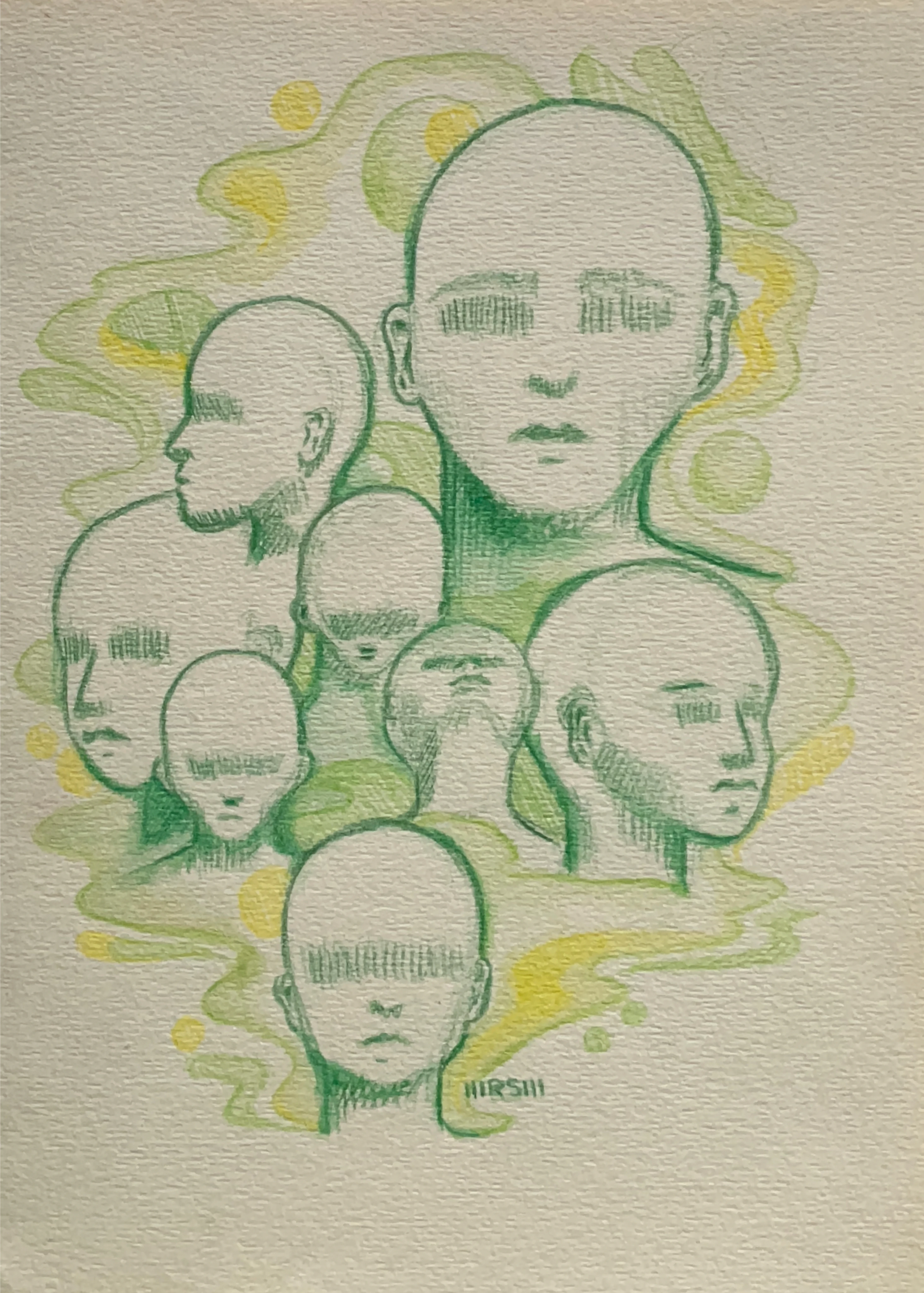 Meditative Pencil Study